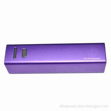 Mini Mobile Phone Power Bank/Charging Station with 2,600mAh for iPhone, Samsung, HTC